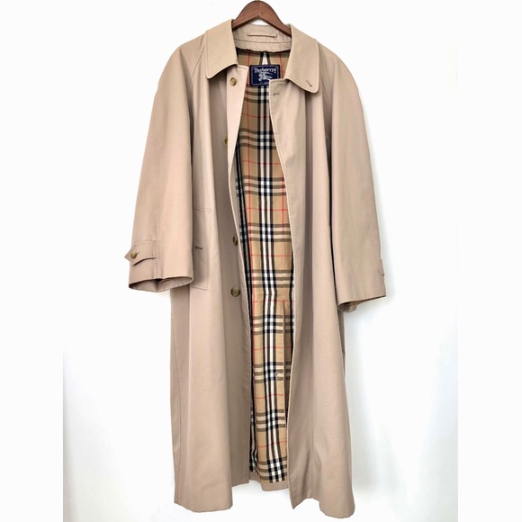 Burberry Other - Burberry Vintage Trench Coat with Signature Plaid